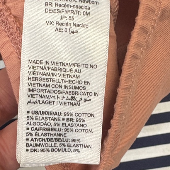 Amazon Essentials x Sofia Grainge 3 Pack of Solid Leggings Size Newborn - Picture 4 of 4